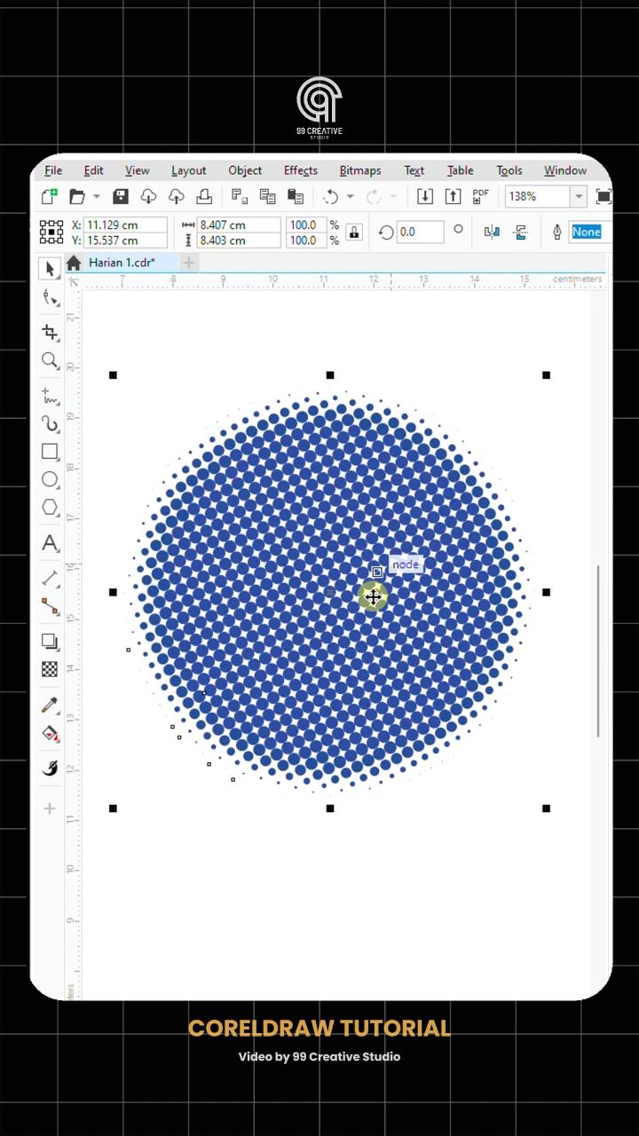 CorelDraw Daily Tips | Use Gaussian Blurr and Pointillizer. For more ...