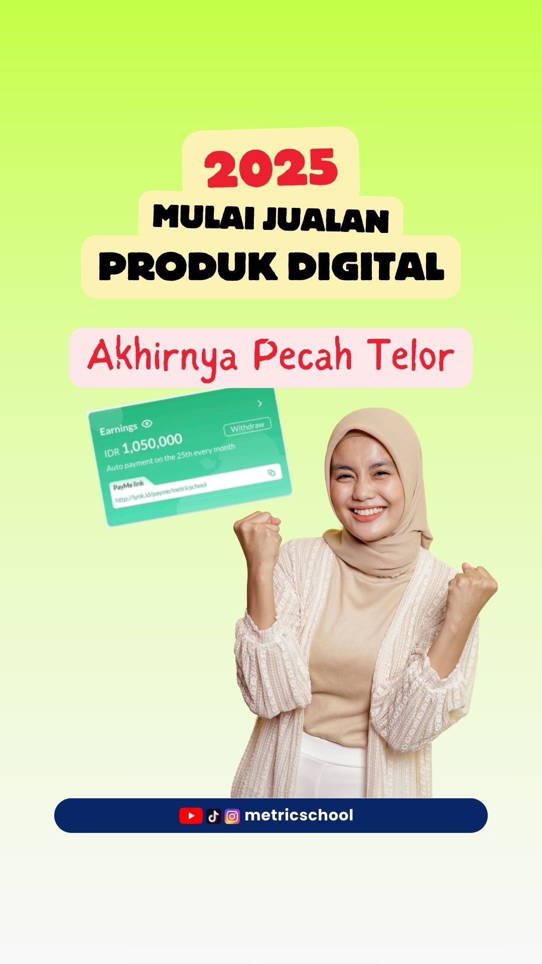 POV: 2025 baru mulai jualan produk digital... dan akhirnya PECAH TELOR ...