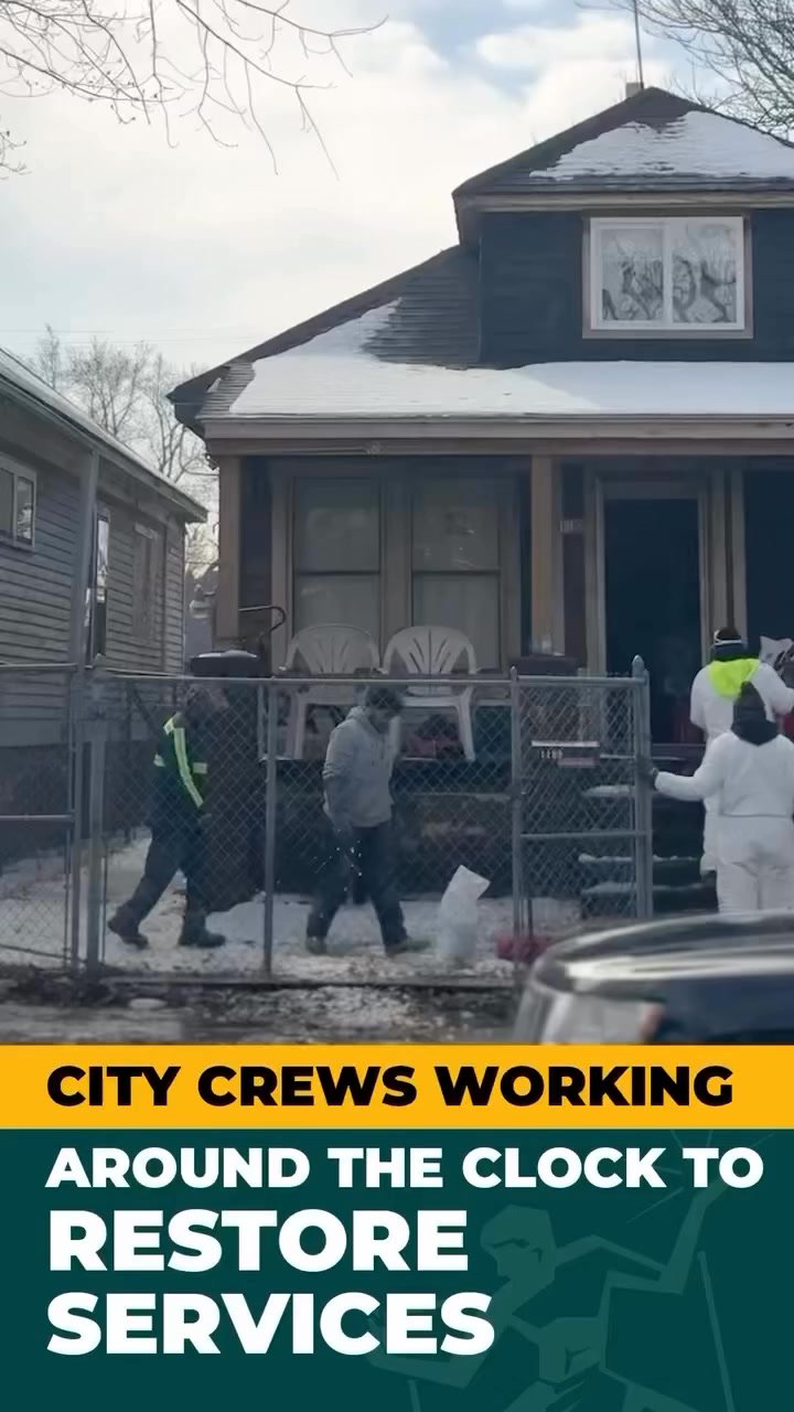 City of Detroit General Services Department crews are on the ground ...