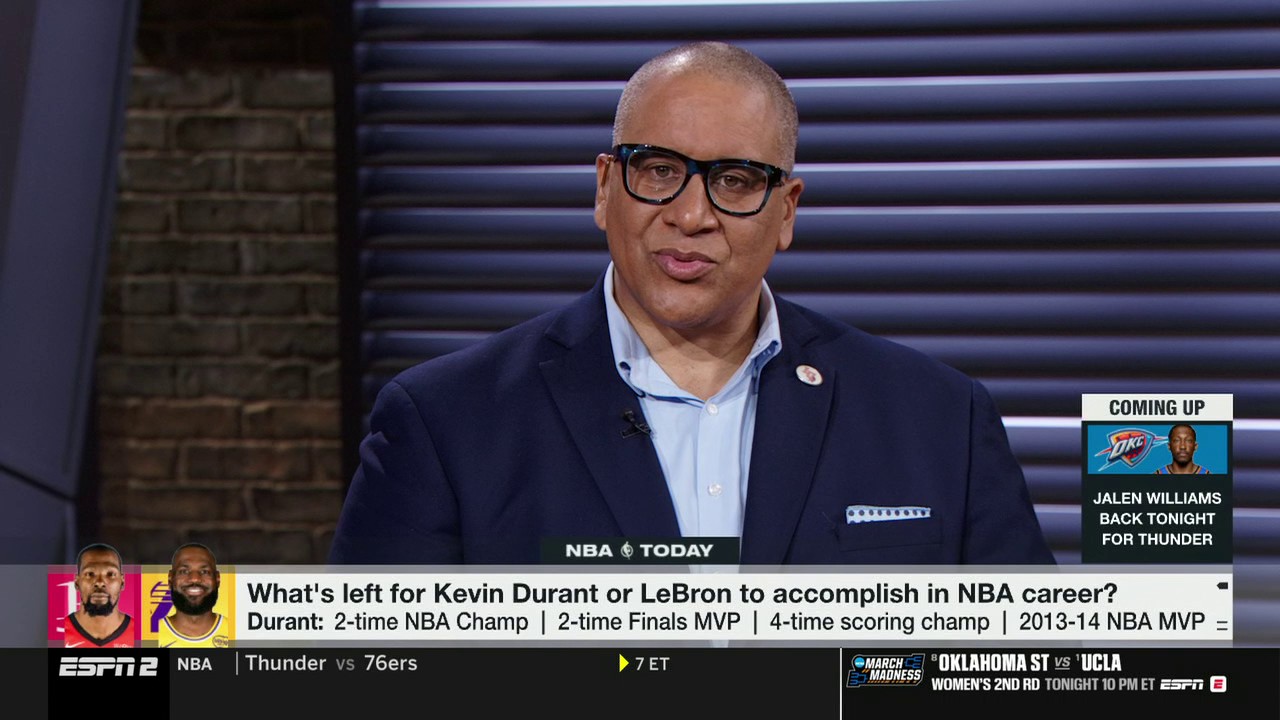 Marc J. Spears on Kevin Durant climbing the scoring list | NBA on ESPN