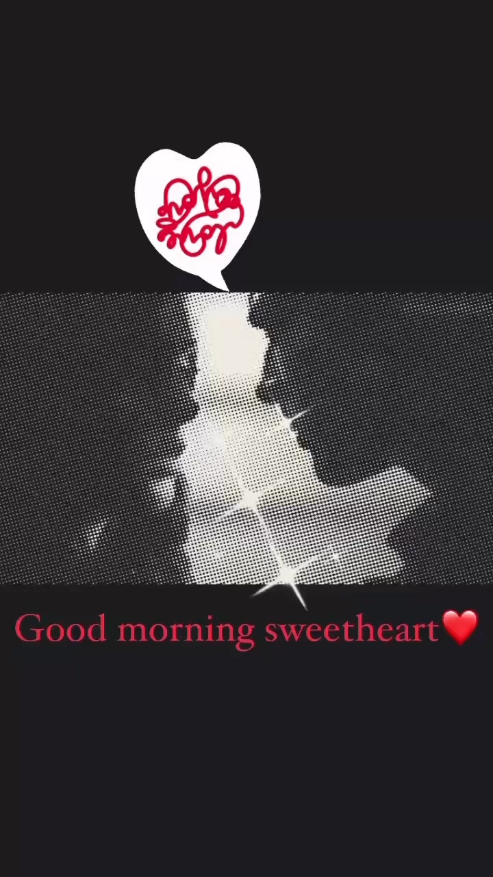 Good morning sweetheart ️ I love you… Music: I Go Crazy, Paul Davis ...
