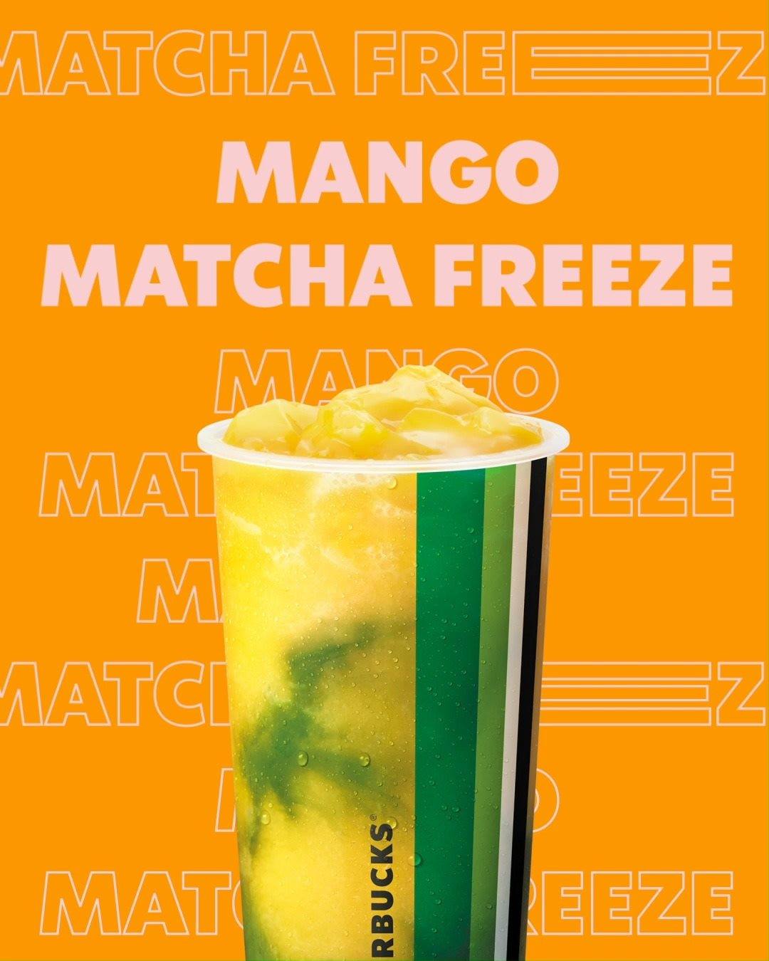 Starbucks Singapore Mangomatchafreeze Facebook