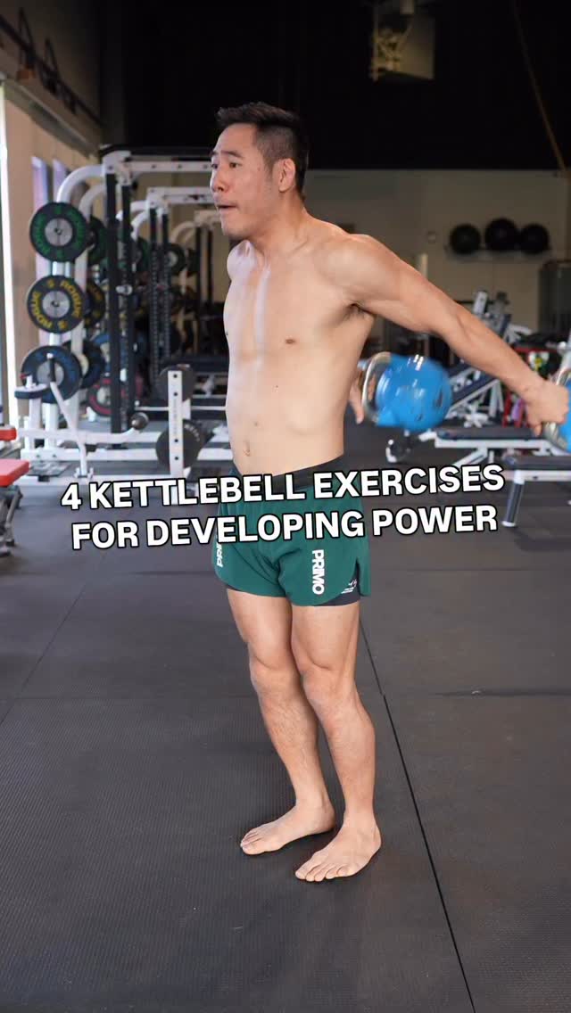 4 kettlebell exercises for developing power 💪 | MMAShredded | Facebook