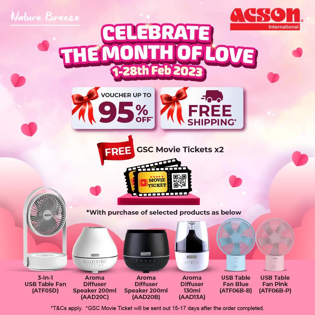 Acson Malaysia - 💓 Get ready for date night with ACSON!...
