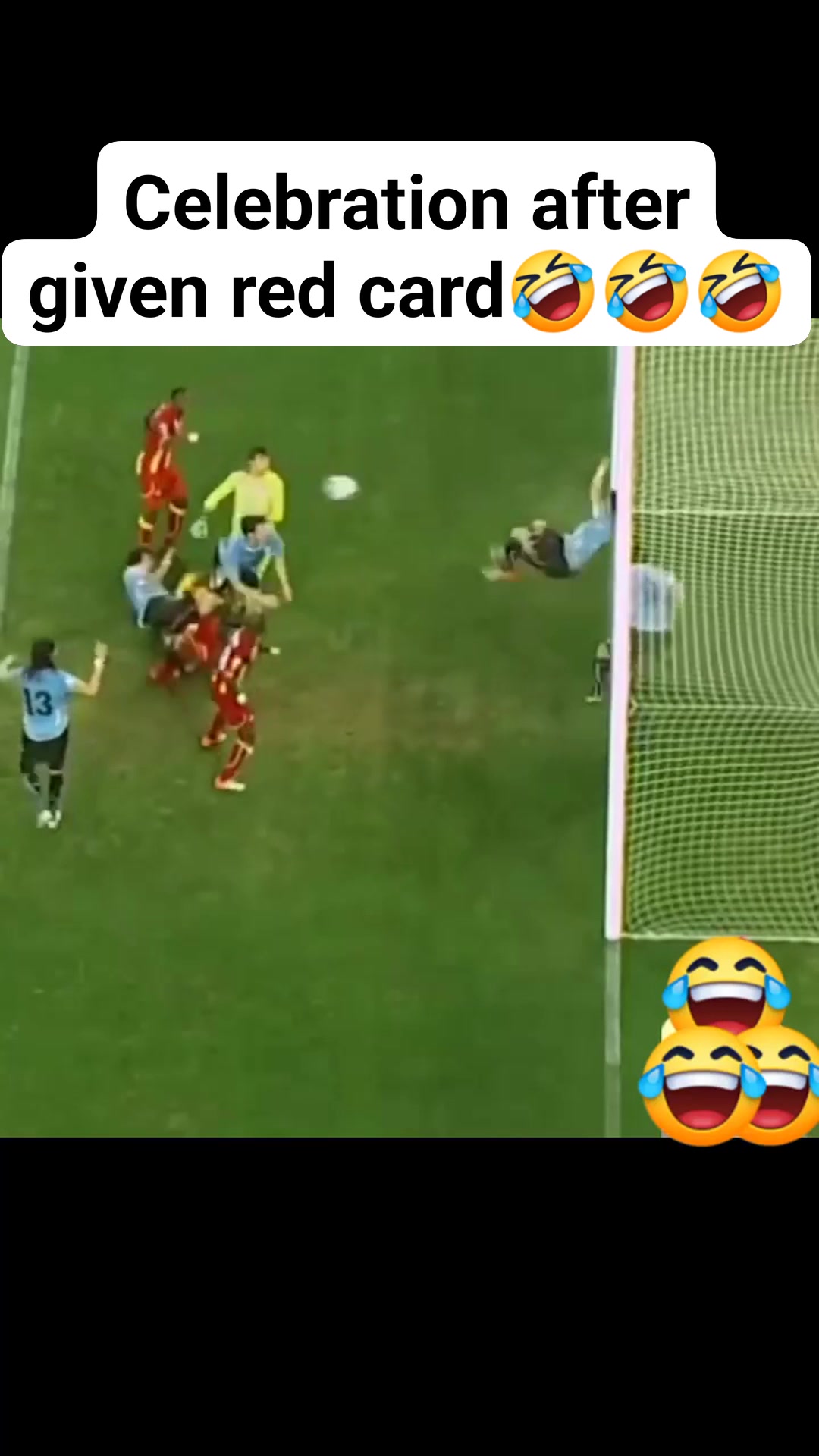 The celebration after given a red card 🤣🤣🤣🤣 #fyp #new #fypシ゚ #fypシ゚ ...