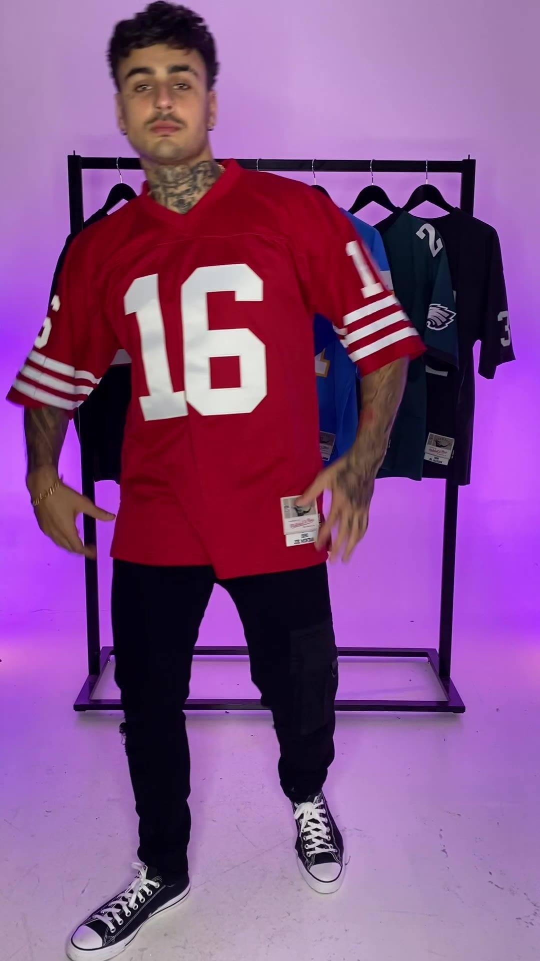 Kith for the NFL Mitchell & Ness Jerseys This season's offering