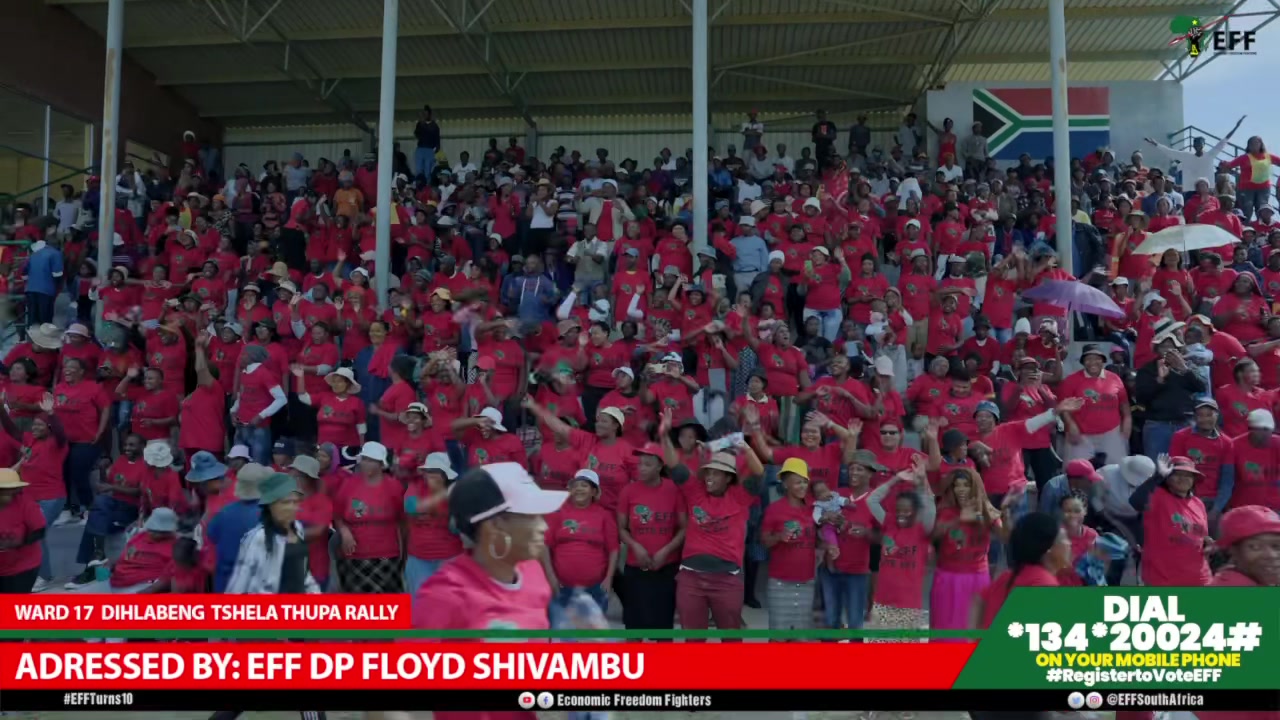 ♦️Must Watch♦️ The EFF Deputy President Floyd Shivambu has arrived at ...