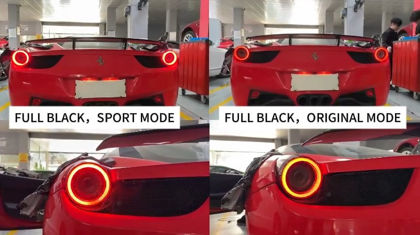 How to install the backlight and screen for Ferrari 458 instrument
