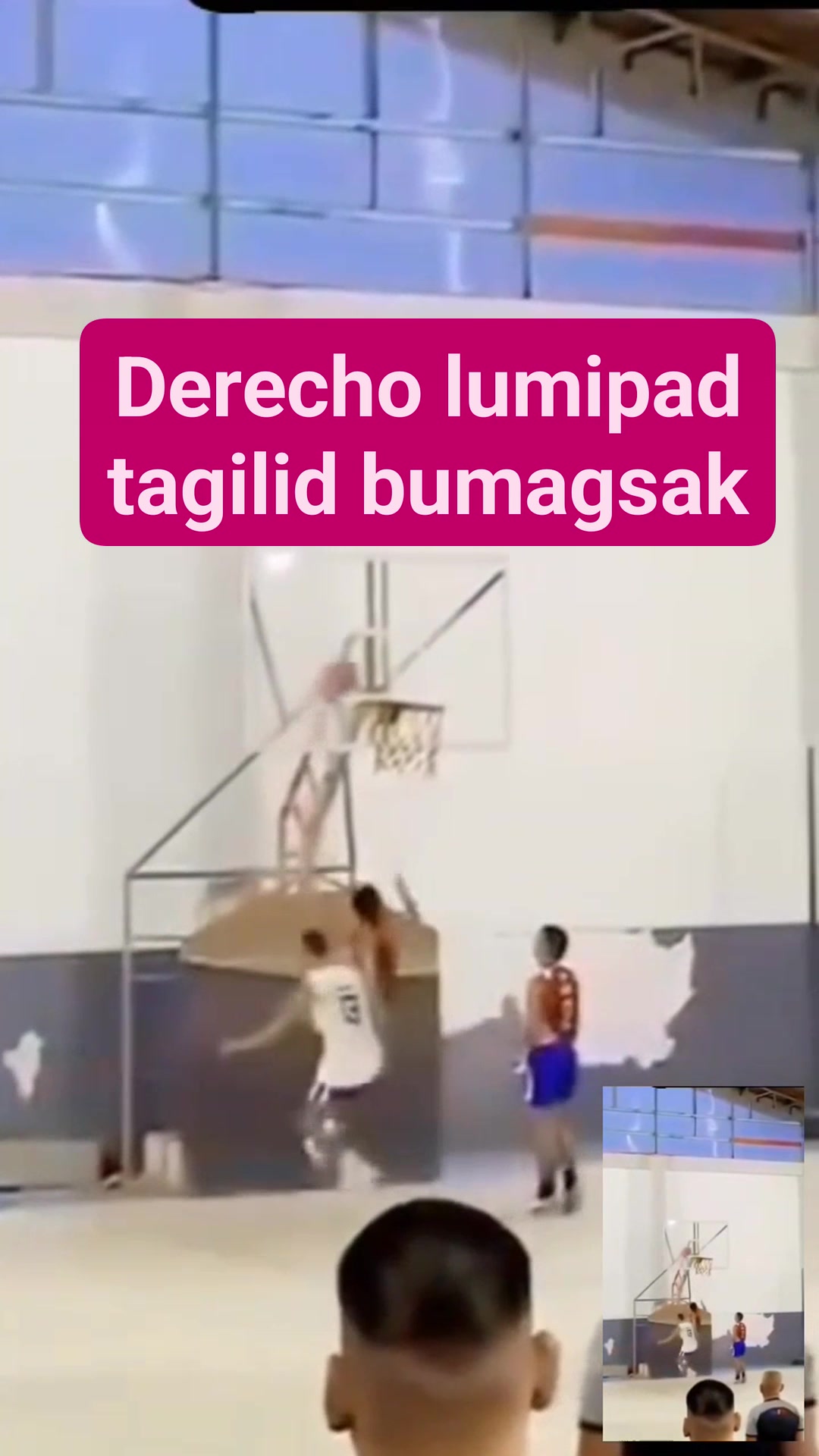 Derecho lumipad tagilid Bumagsak #fyp #hoops #trend #basketball # ...