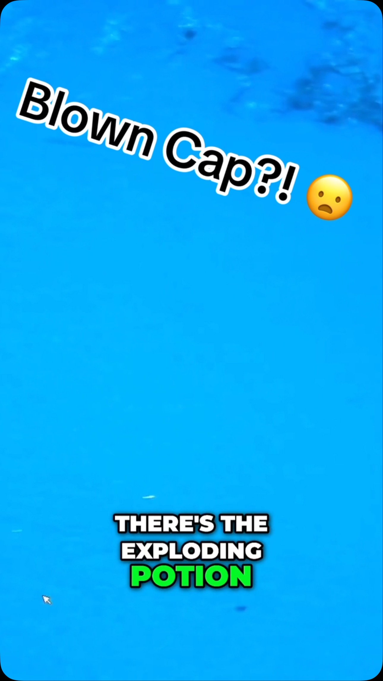 Blown Cap?! Also reference to Rick and Morty “Exploding Potion lol” # ...