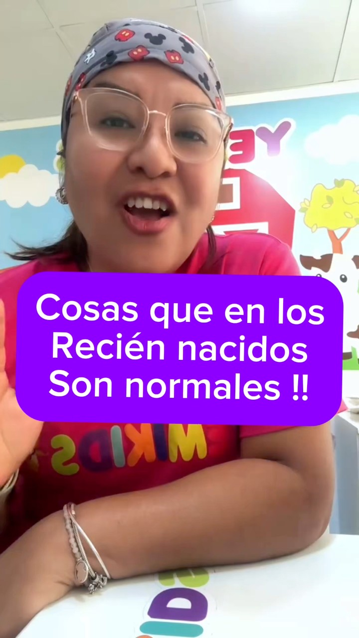 Cosas que en los recién nacidos son normales y no deberían asustarte ...