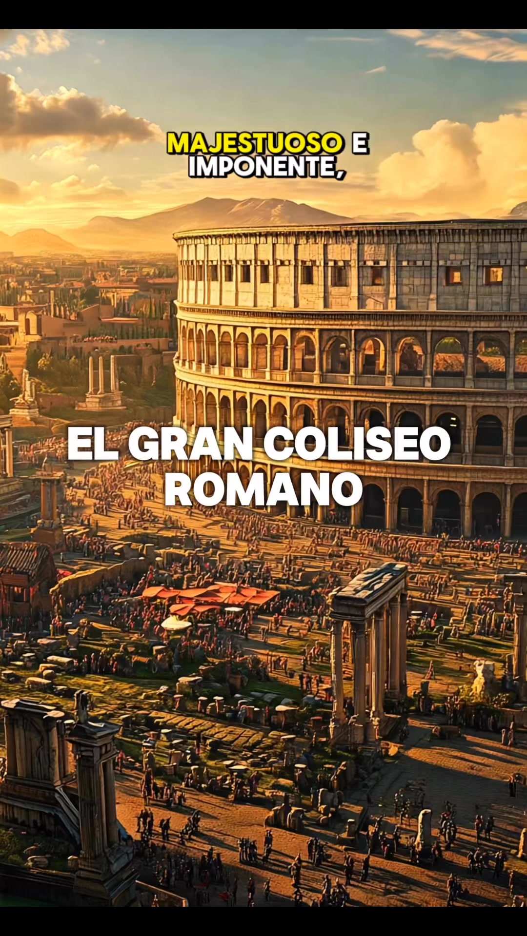 El Coliseo de Roma, Un coloso Inmortal🔥... - Historia Antigua | Facebook