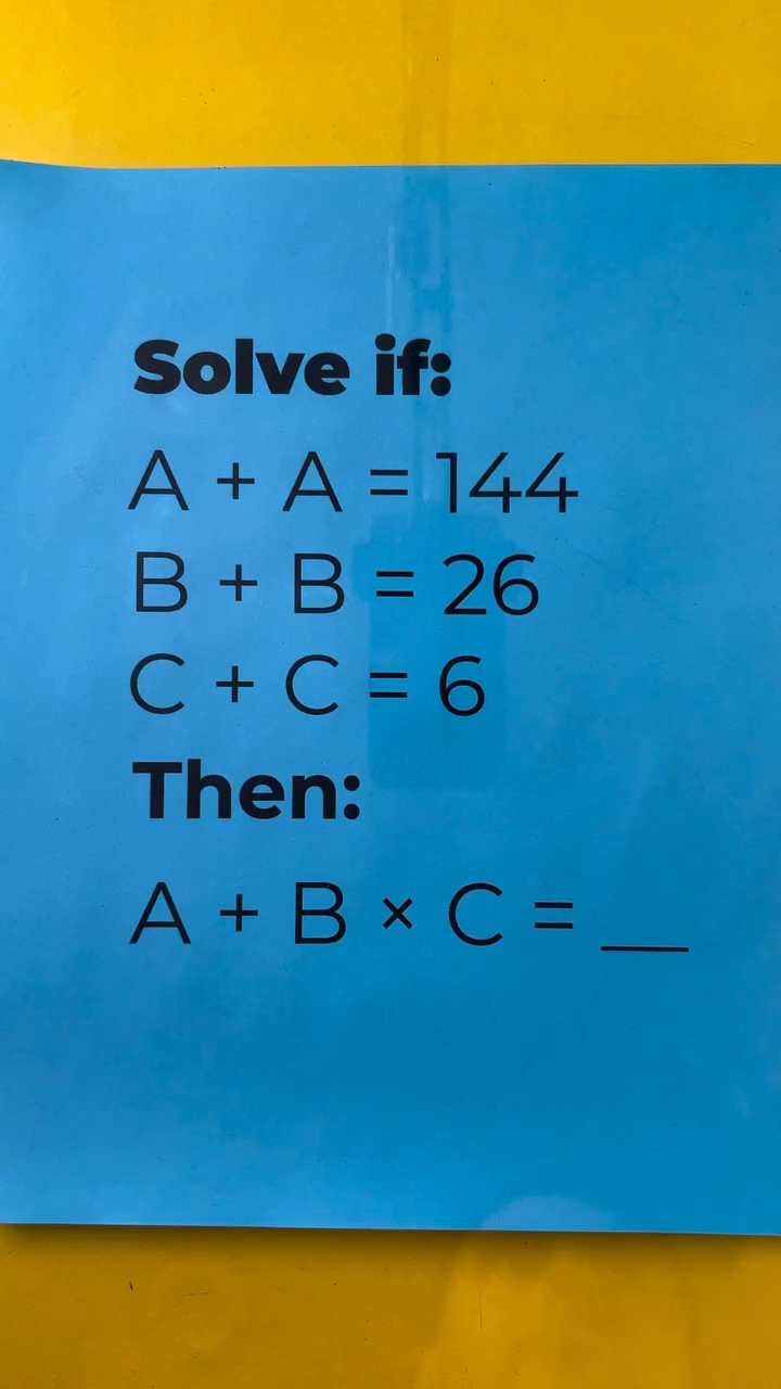 This is a hard math problem This original video was produced by Network ...
