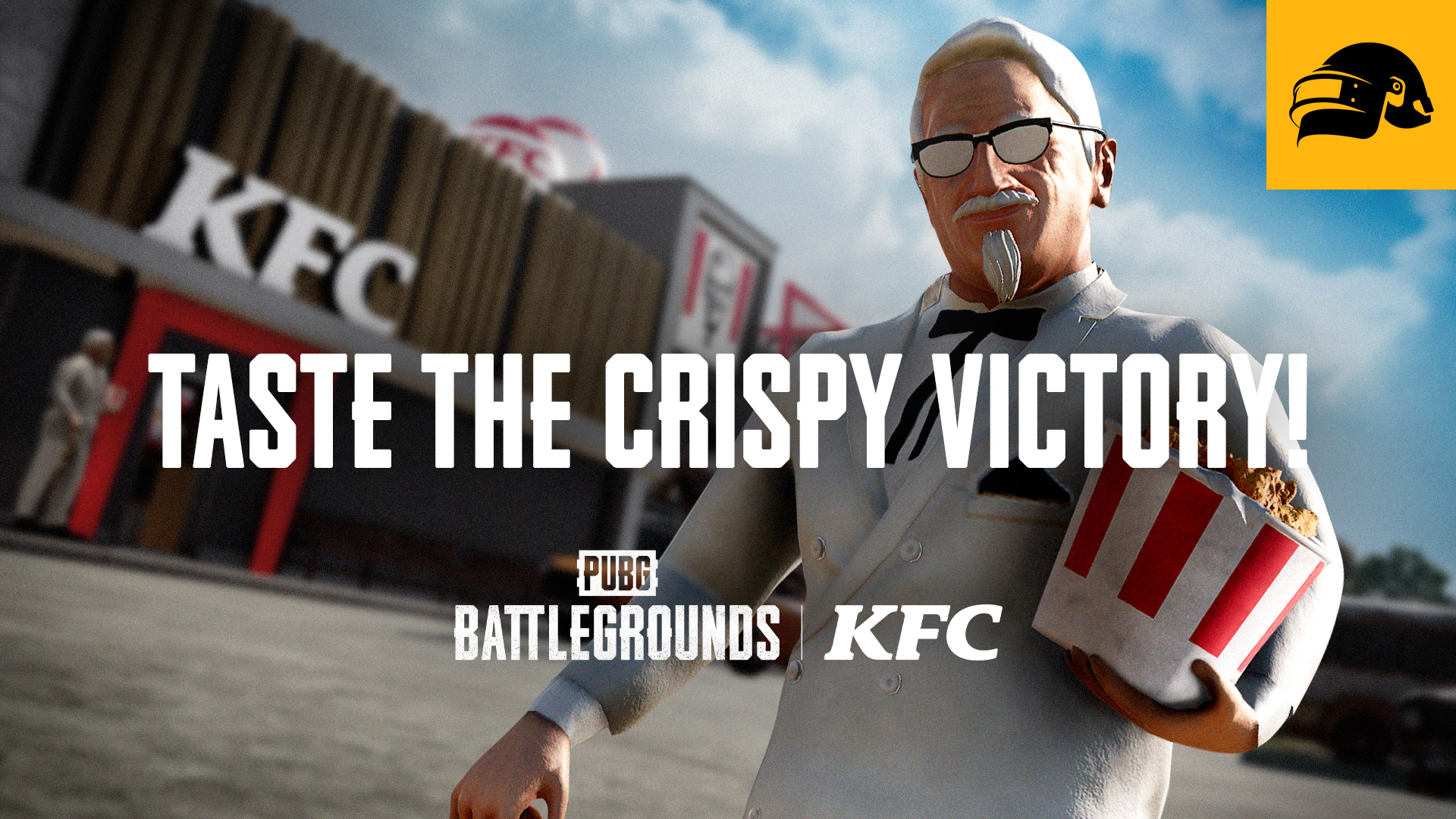 Satisfy your hunger to win with delicious KFC goodness! Suit up