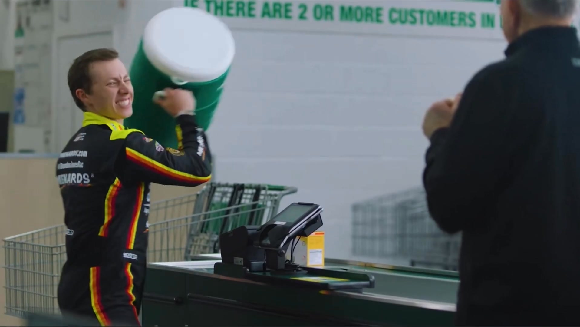 2025 Menards Super Bowl commercial featuring NASCAR Xfinity Series ...