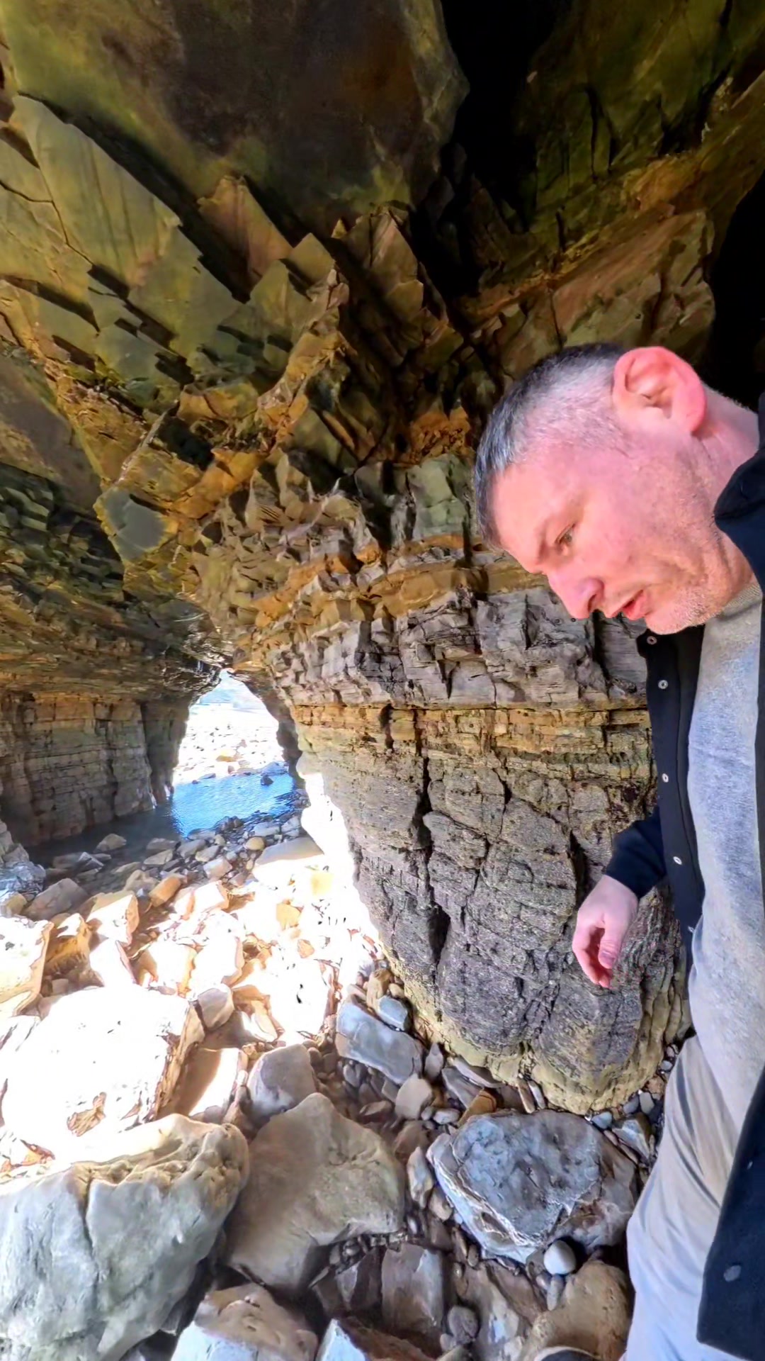 Join me as I explore Marsden Rock and take some shots along the way ...