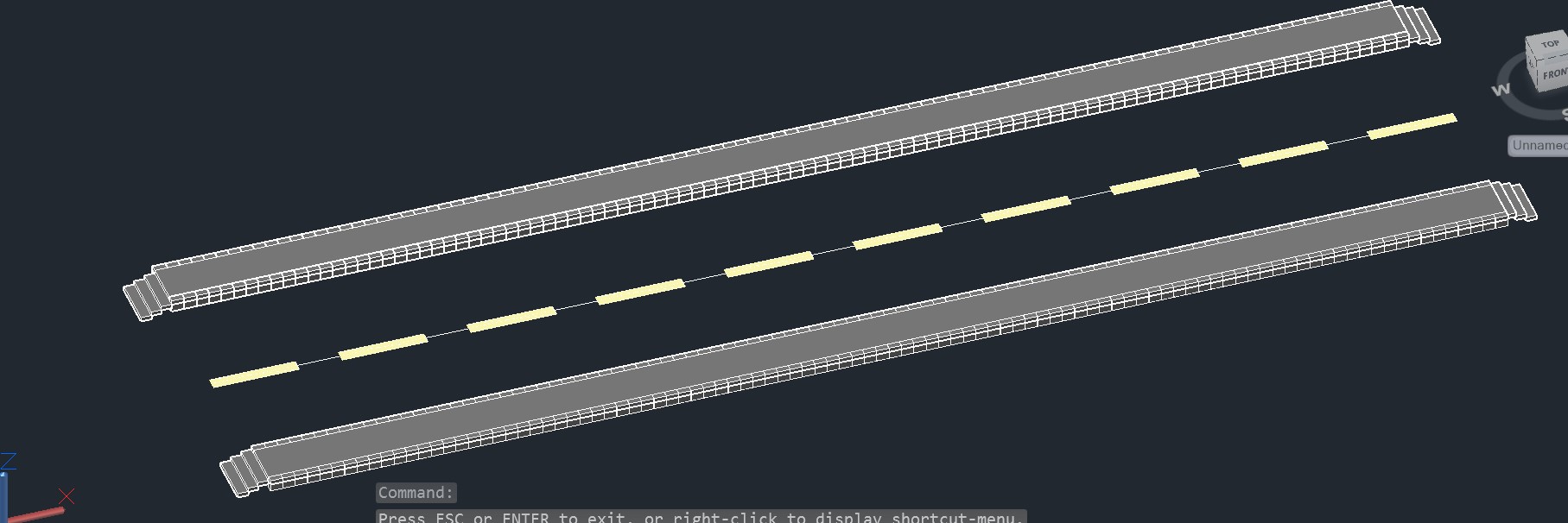 Footpath with Road Design in AutoCAD 3D #AutoCAD #reelsfacebook # ...