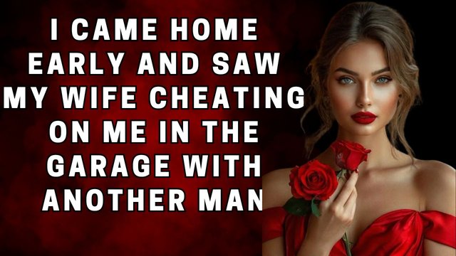 I came home early and saw my wife cheating on me in the garage with ...