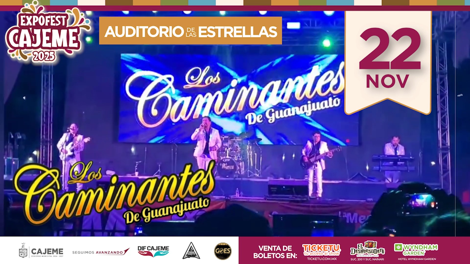 ¡EL AUDITORIO DE LAS ESTRELLAS DE EXPOFEST CAJEME!📣 Se llenará de risas ...