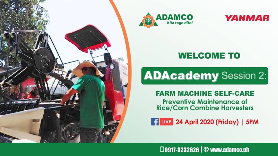 ADAcademy Episode 2: Farm Machine Self-Care | Patapos na naman ang ...