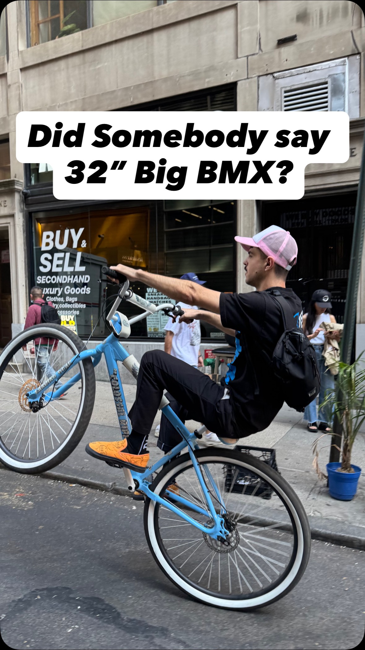 Hanging loose on the 32” Colossal Ripper in NYC. Another bicycle that ...