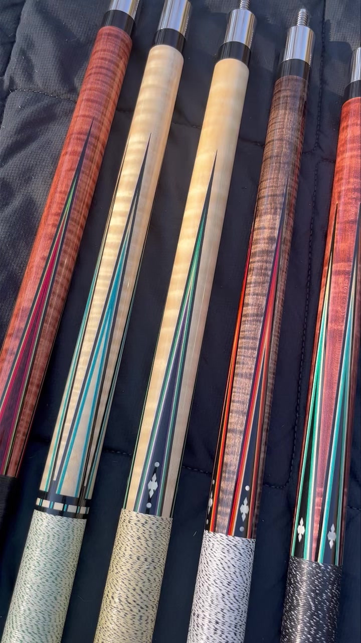 Jayson Shaw cue line now available at Jflowerscues