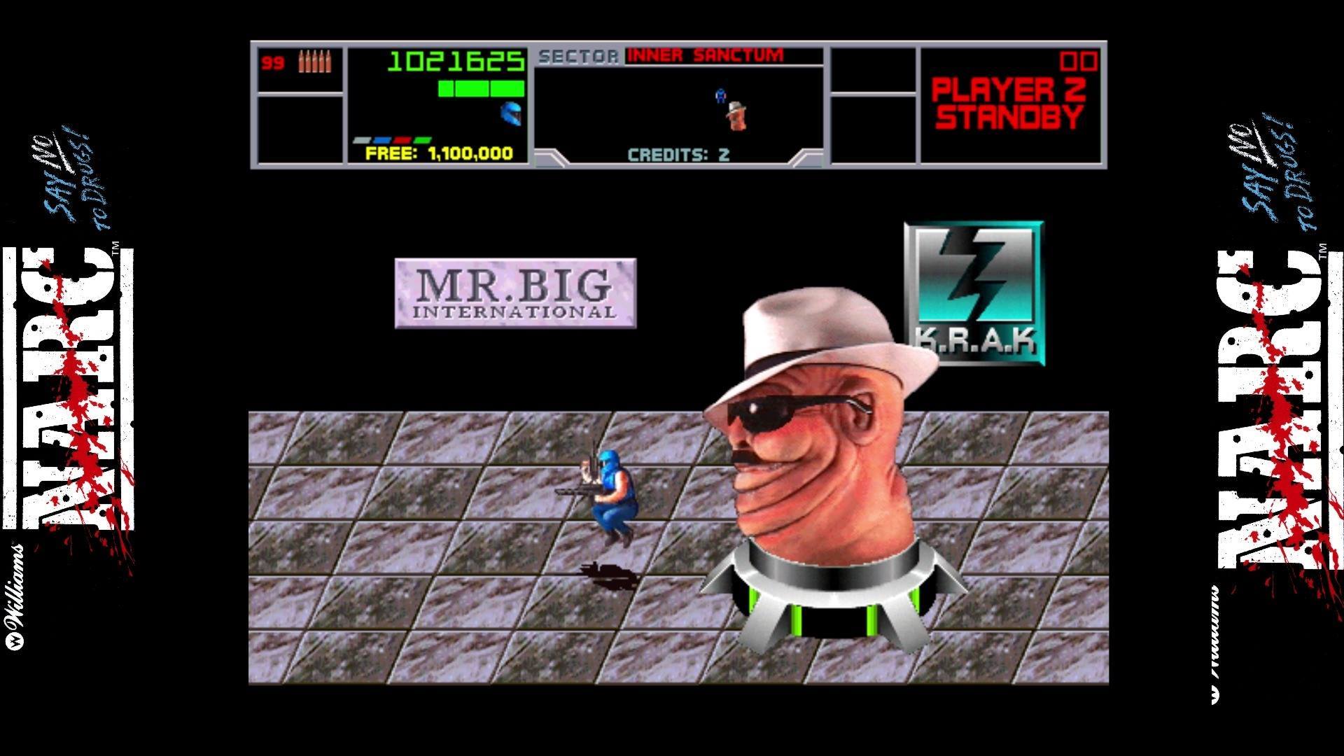 Narc is a 1988 run and gun arcade game designed by Eugene Jarvis