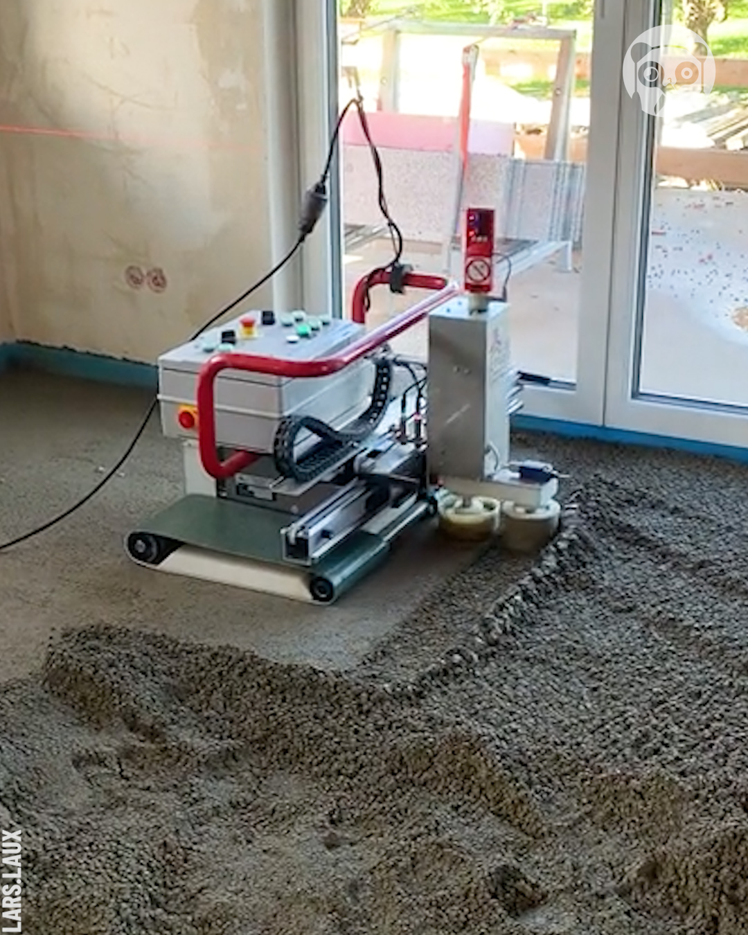 Concrete leveling done by machine Partner: lars.laux TT: https://www ...