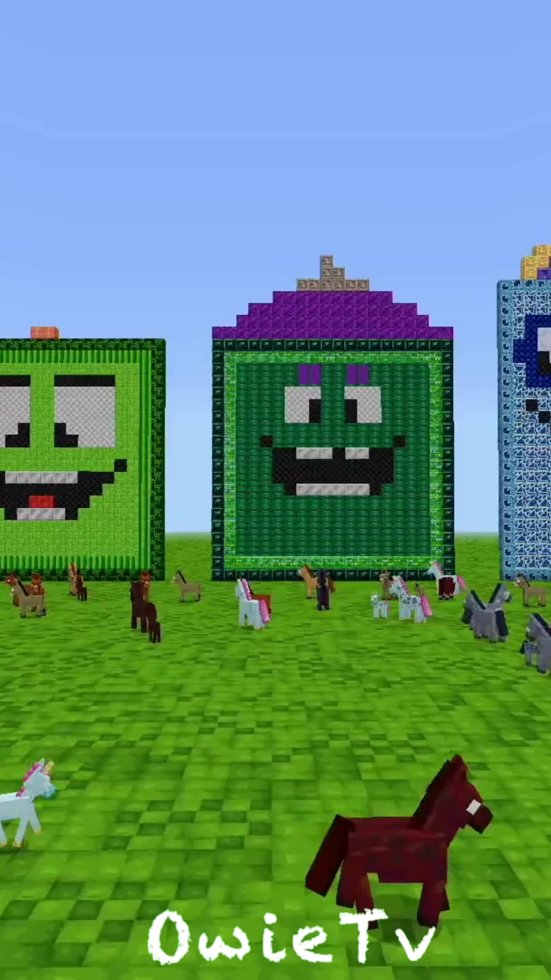 Skip Counting by 62s Song Numberblocks Minecraft | Owie Tv
