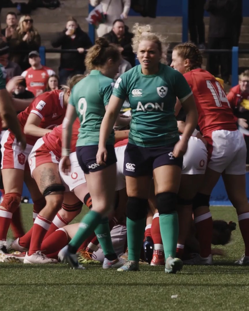 That try from Saturday! | 💪 The scrum ️ the fend ️ the try #HerStory ...