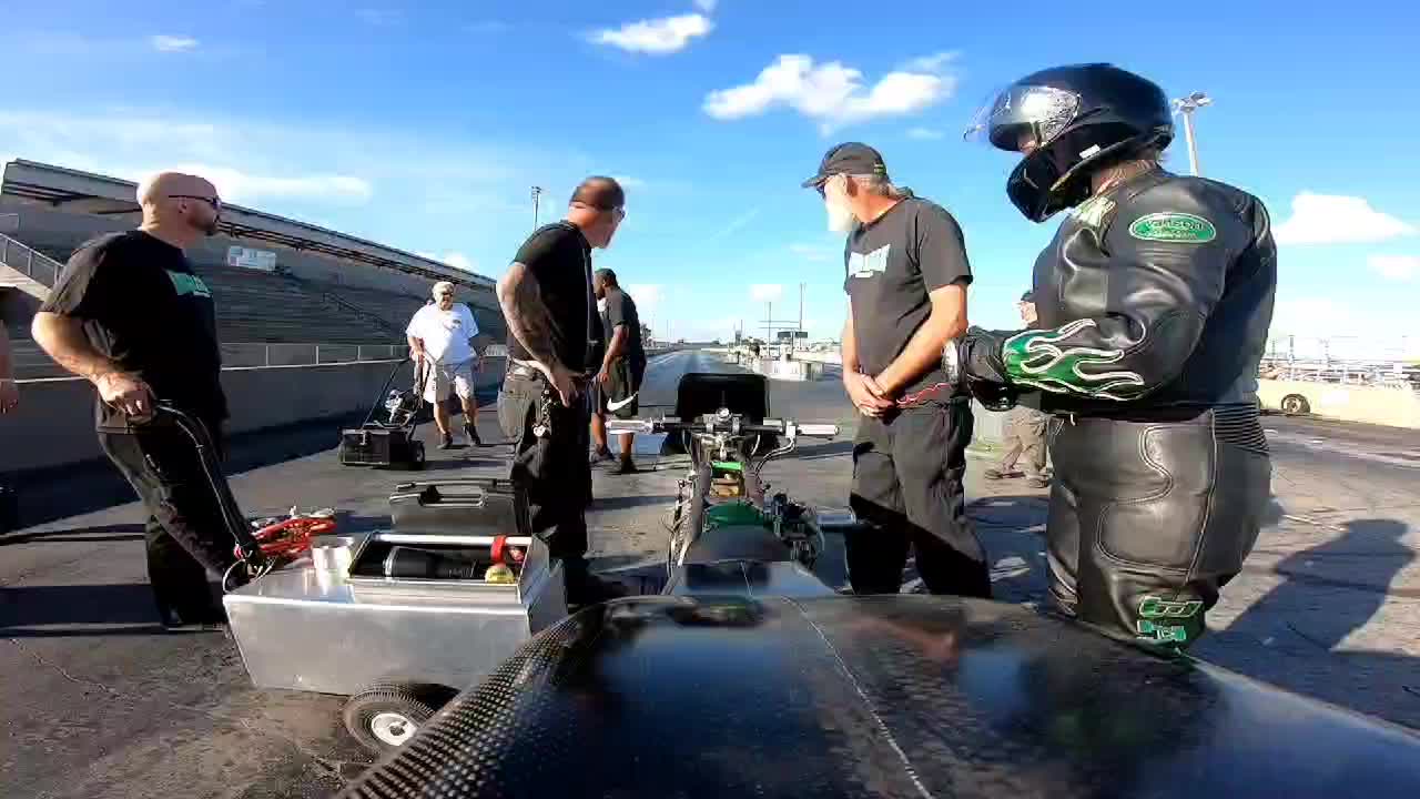 Bad Apple Racing - Top Fuel Harley Pro Fuel Ride along with Mary ...