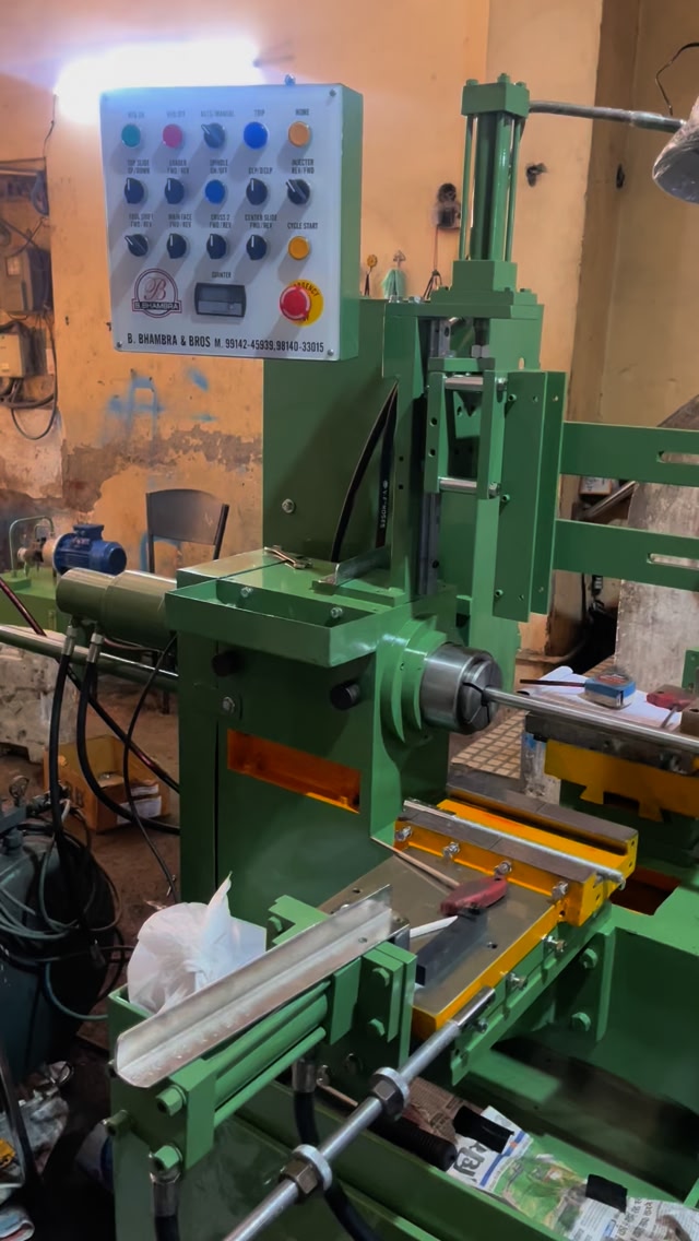 FORWARD MAKE PINE FACE, TURNING,CHAMFERING MACHINE ( 2 0 MM TO 4 5 MM ...