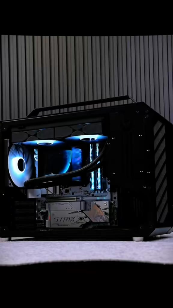 Build Black PC Ryzen 7 9800x3D - X870-A ROG STRIX with waint RTX 5070Ti ...