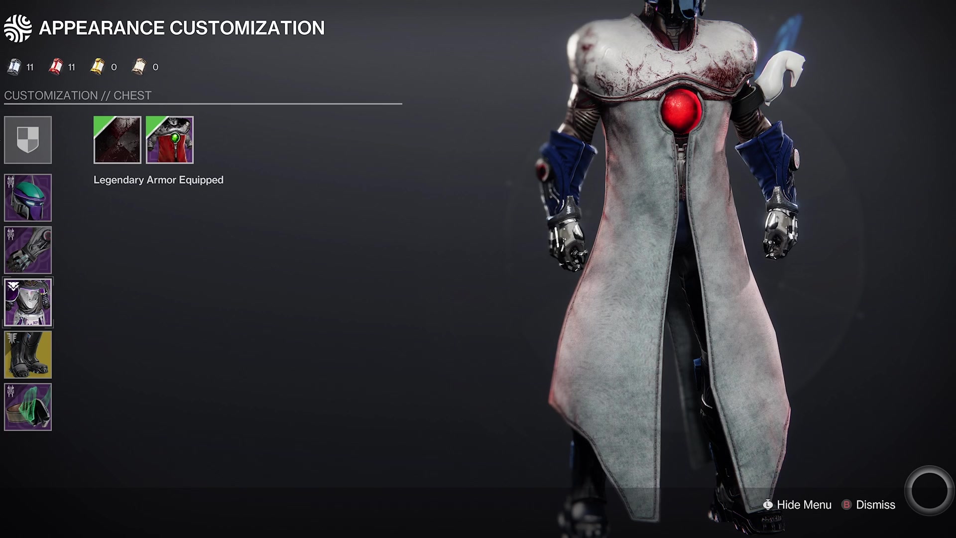 Just discovered the heartbeat effect on light up armor with