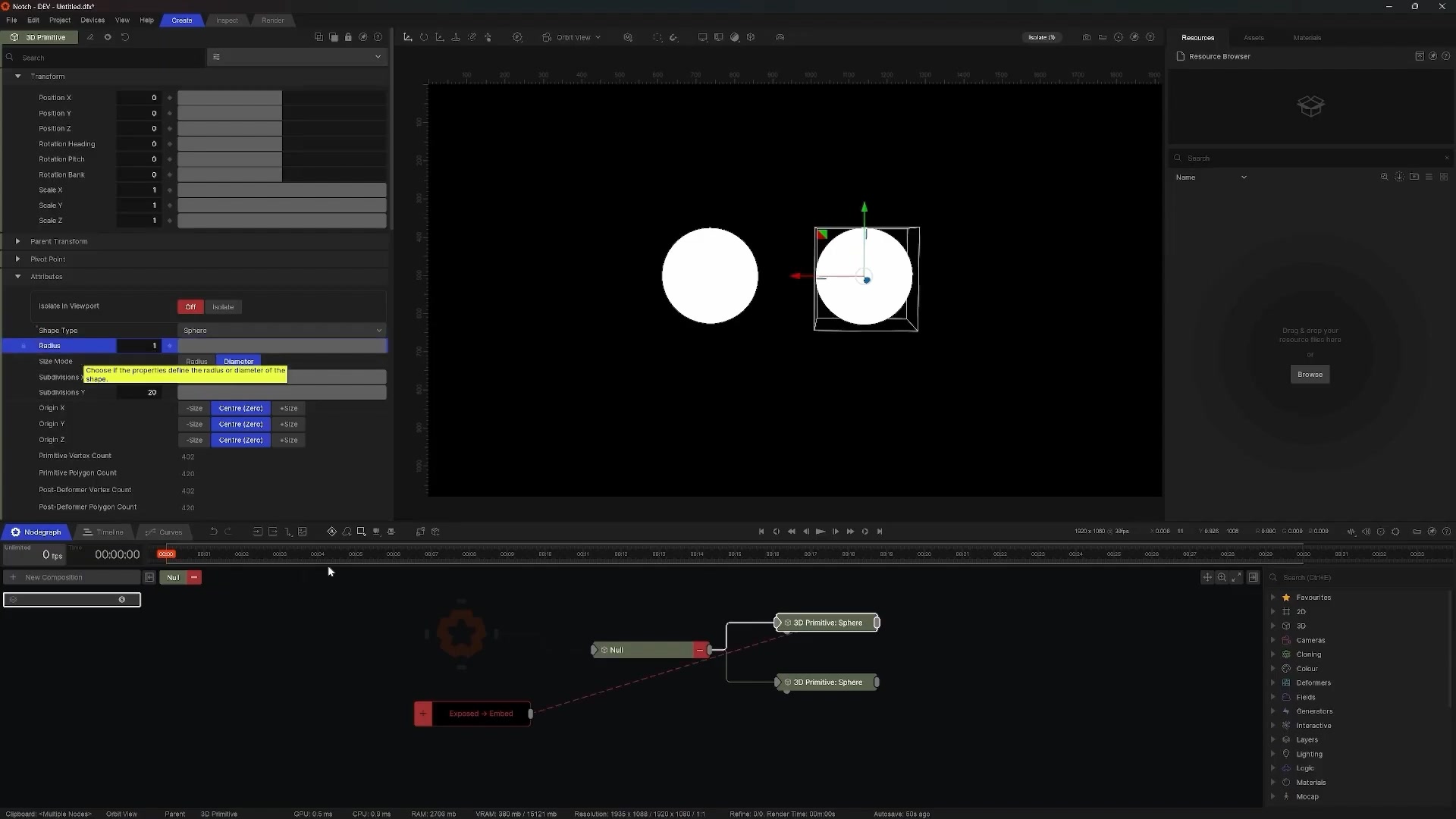 New in 1.0: With all-new embedded nodes, you can now group multiple ...