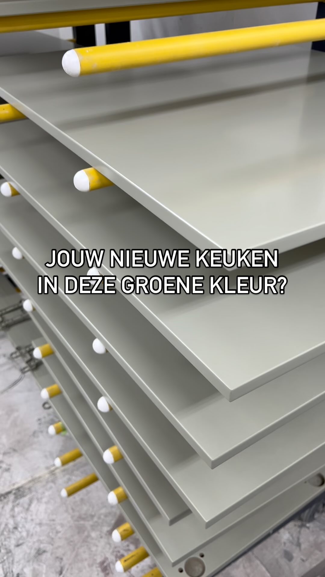 We spuiten echt niet alleen maar roze keukens of paarse kastjes, maar ...