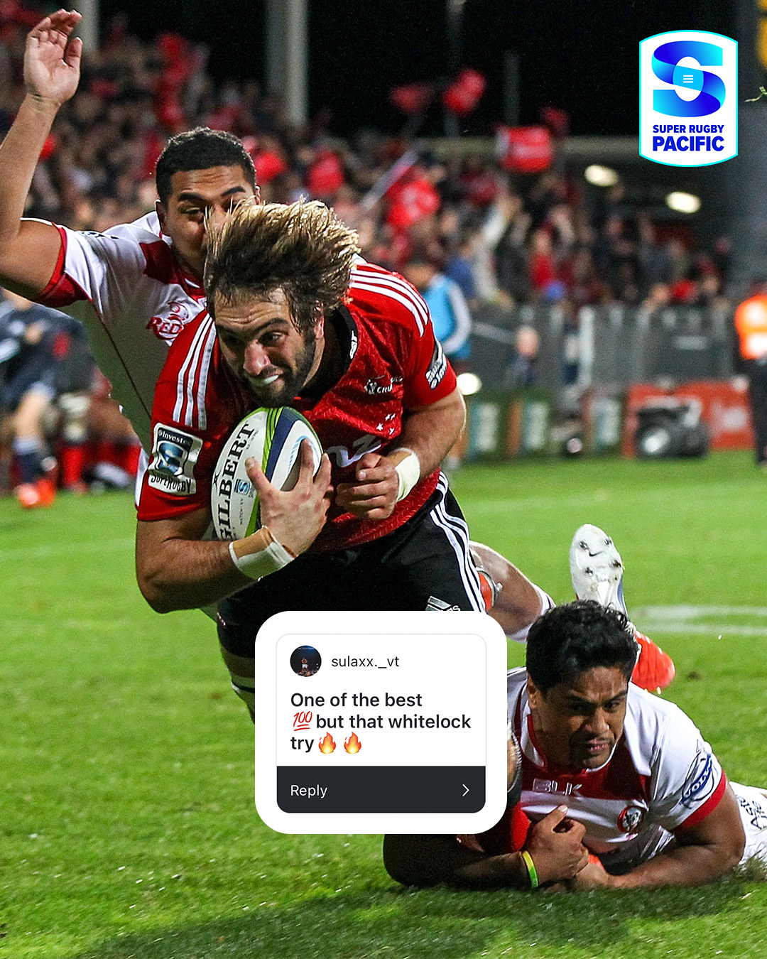 We asked, you answered 💬 Inspired by Etonia Waqa's try at the weekend ...