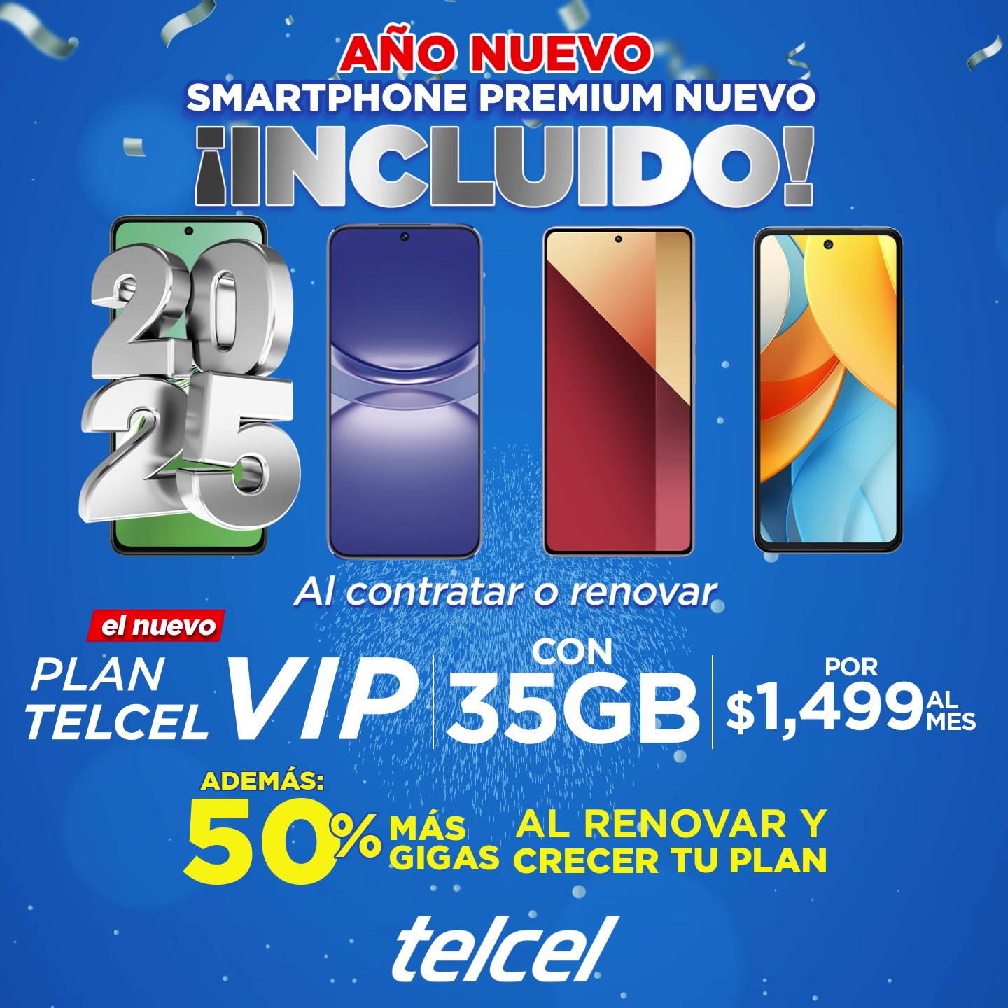 Telcel - ¡Smartphone INCLUIDO! Al contratar el nuevo Plan... | Facebook