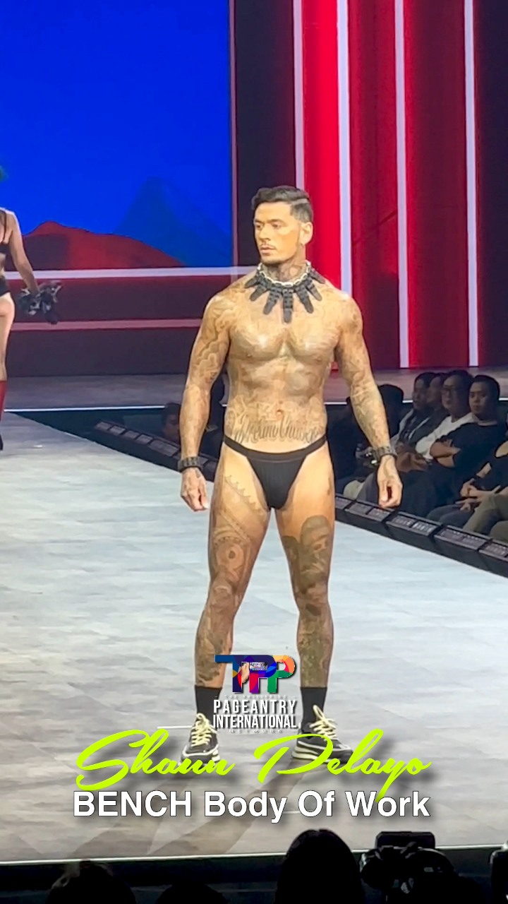 Island Man Shaun Pelayo at the highly anticipated #BENCHBodyOfWork ...