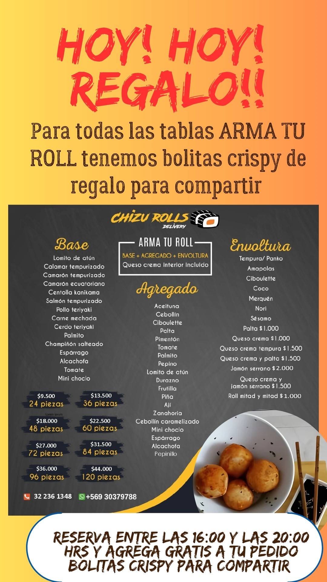 Chizu Rolls & Delivery Sushi | Quilpué
