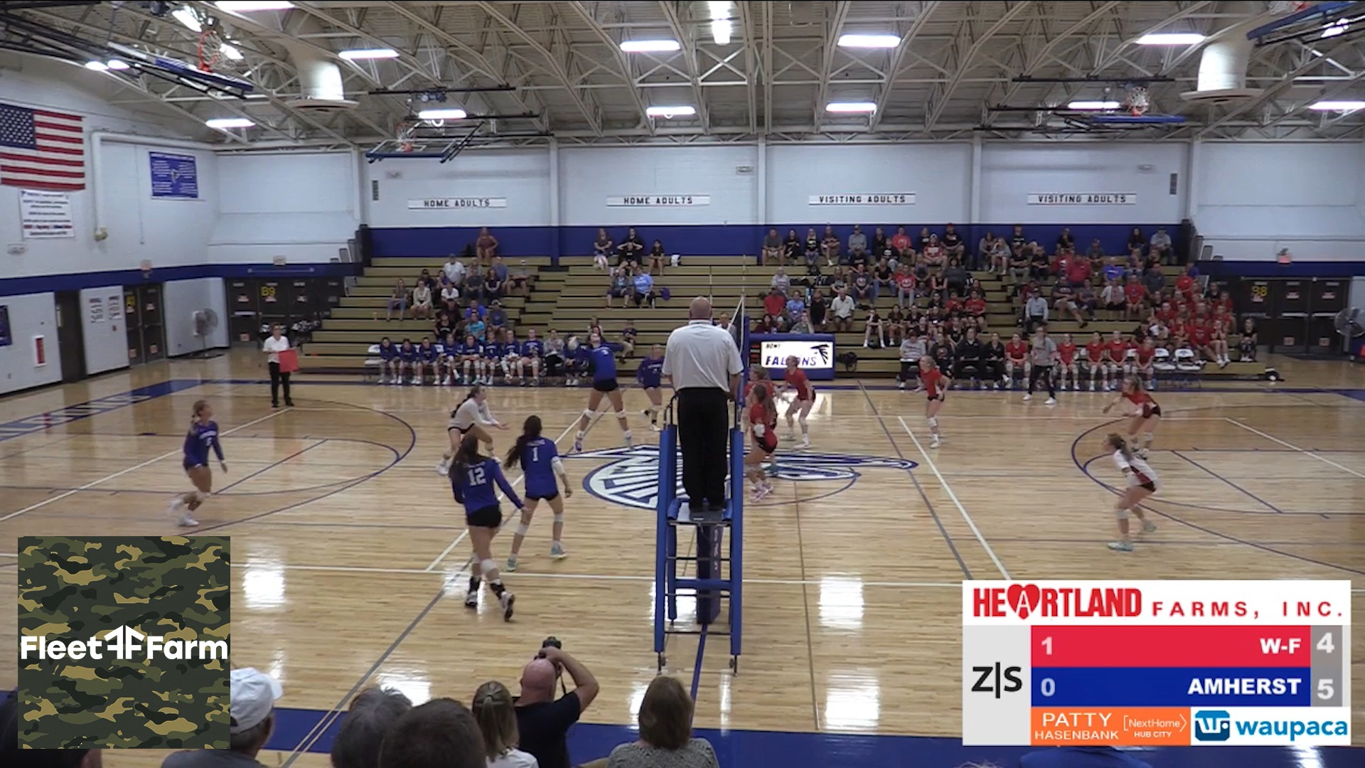 Amherst vs WeyauwegaFremont Volleyball Highlights The Amherst