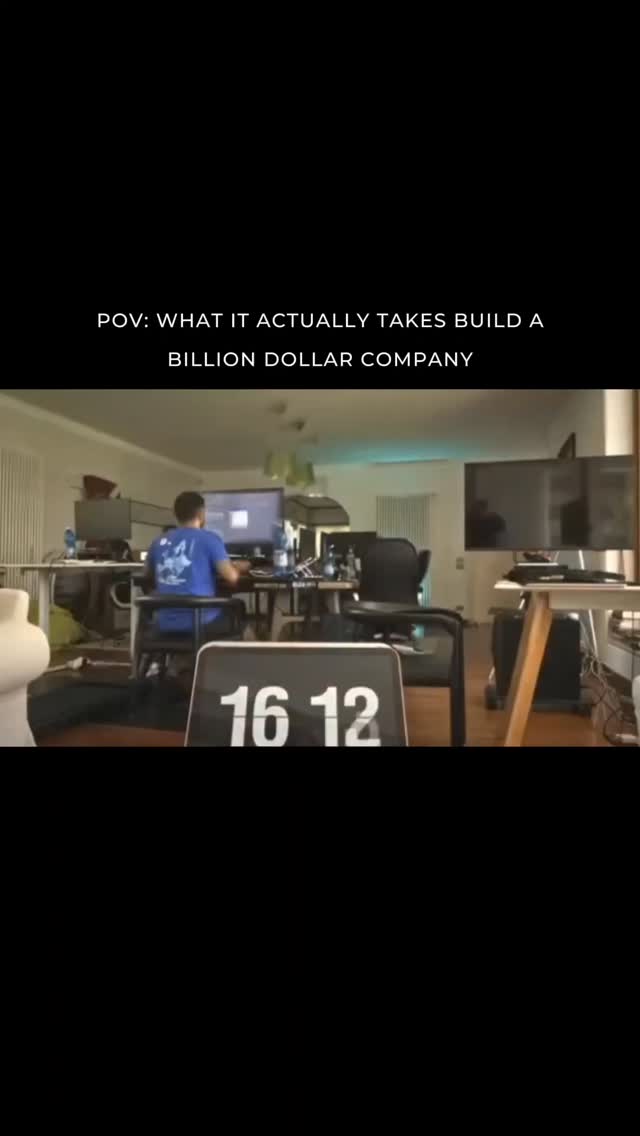 “Build a Billion Dollar Company” . . . #BillionDollarMindset # ...