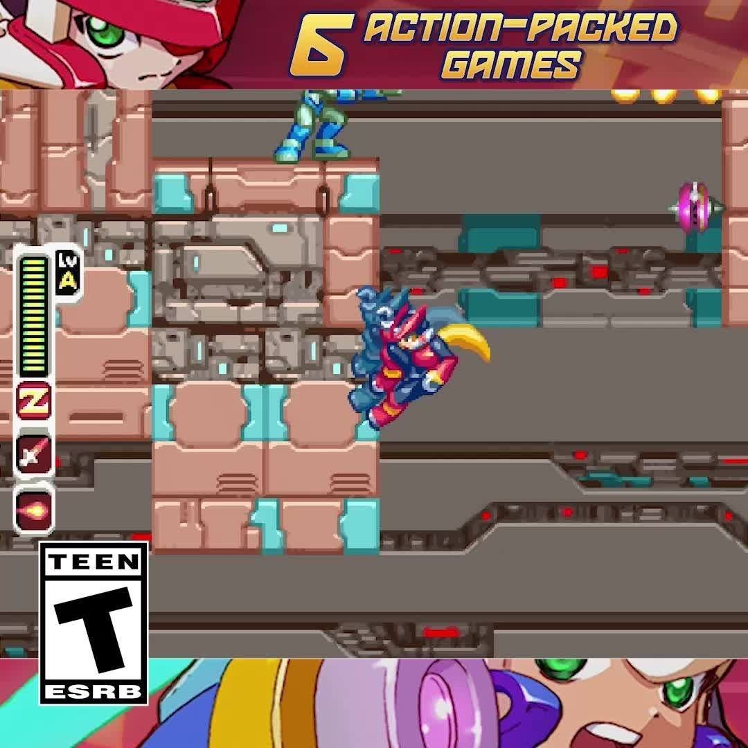 Improved visuals, Z Chaser, and more are included in the Mega Man
