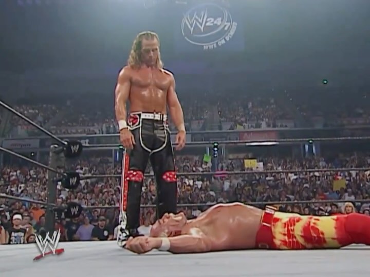 One of the best Royal Rumble eliminations ever. Sid absolutely rocked ...