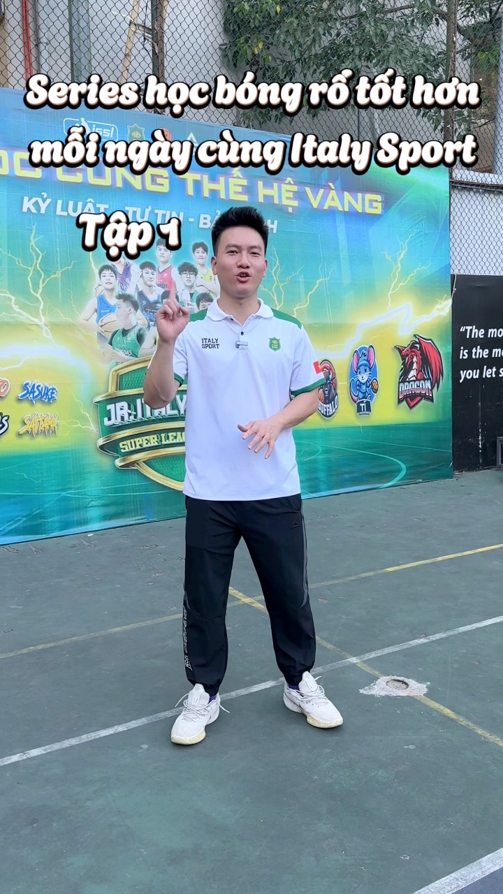 📌 SERIES “HỌC BÓNG RỔ TỐT HƠN MỖI NGÀY CÙNG ITALY SPORT” – TẬP 1🏃‍♂️ 7 ...