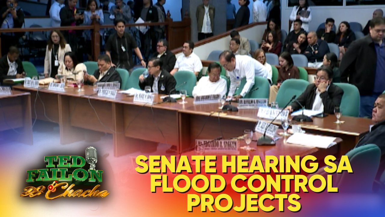 Nagpapatuloy ngayong Lunes, September 1 ang pagdinig ng Senate Blue ...