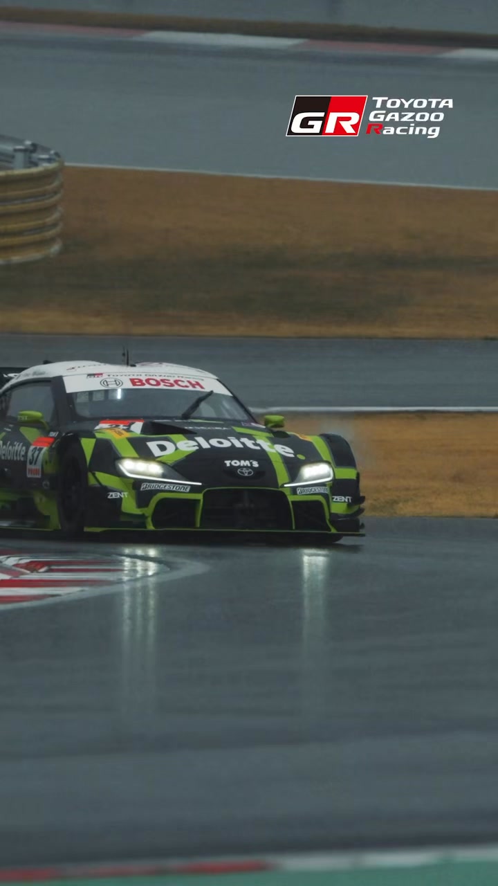 SUPER GT 公式テスト 富士🚗 #SUPERGT 公式テストが富士スピードウェイで始まりました。 天候はあいにくの雨で、気温は10度未満 ...