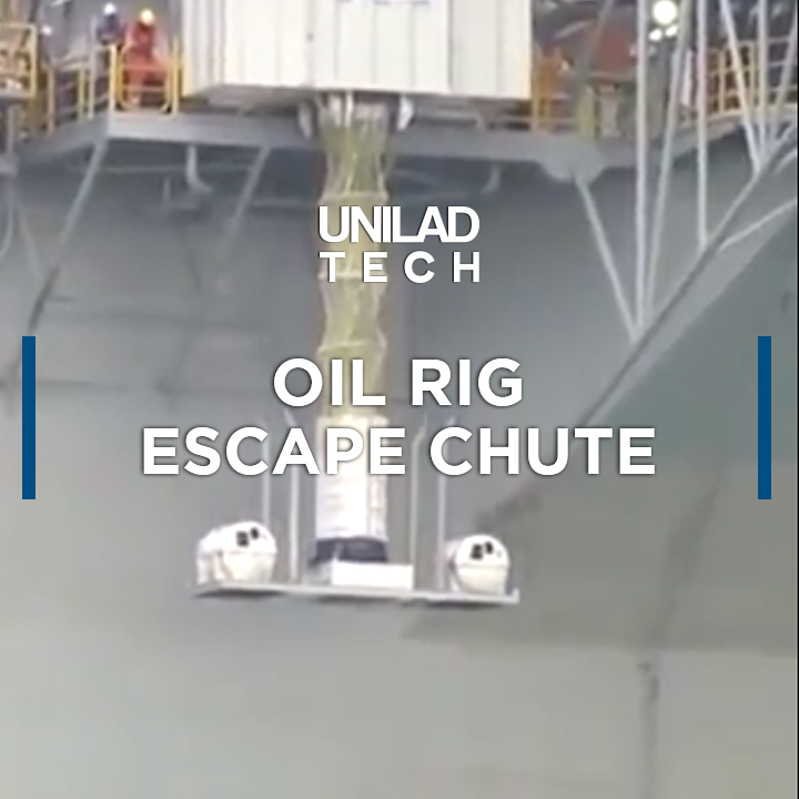 UNILAD Tech - Oil Rig Escape Chute