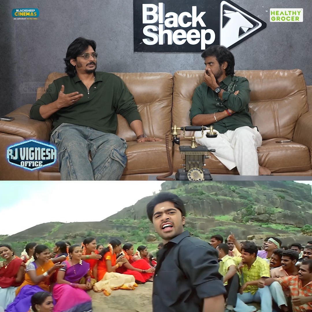 Simbu-க்கு நான் தான் Villain-னு நினைச்சுட்டேன் 🤣 #RJVignesh # ...