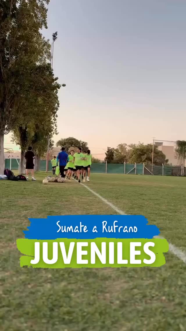 ⚽️Los juveniles van por todo! 💪🏻 👉🏻 En Rufrano, el fútbol también es ...